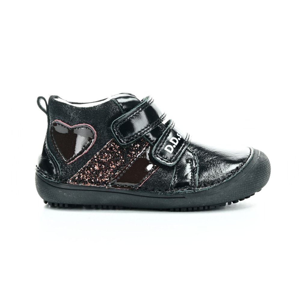 D.D.Step S063- 42767 Black Barfußstiefeletten