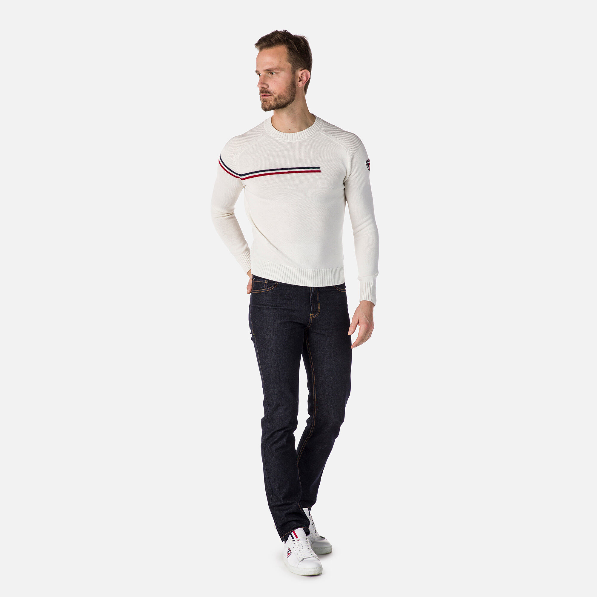 Pull Odysseus à col rond Homme