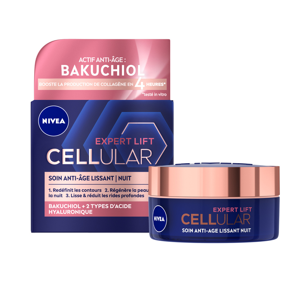 nivea CELLULAR EXPERT LIFT - Crème de nuit anti-âge lissant Soin visage anti-âge