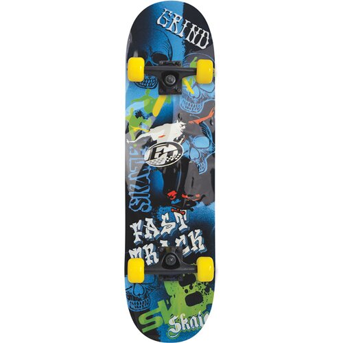 SKATEBOARD SCHILDKRÖT SKATEBOARD SLIDER 31, ATTRAKTIVES FREIZEIT KOMPLETT-BOARD, KONKAVE