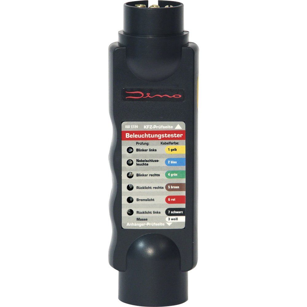 Dino Anhänger Beleuchtungstester für Anhänger Steckdose & Stecker 12 V DINO 130081