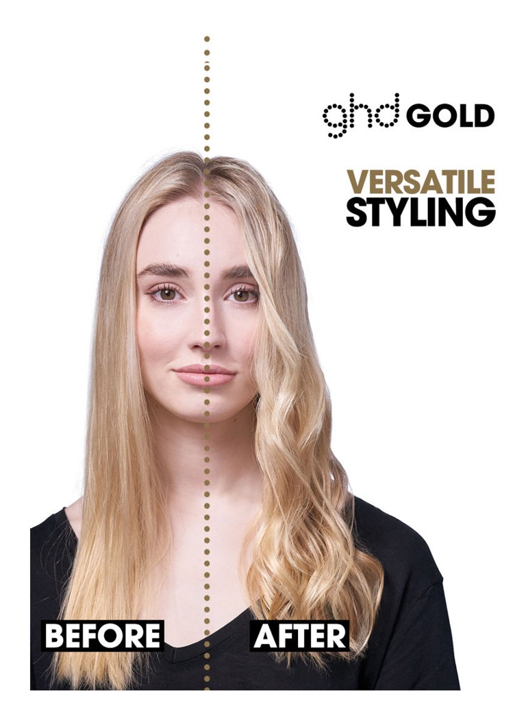 Placă de îndreptat părul profesională ghd Gold Advanced Styler Colecția Iced Luxe - Ediție limitată