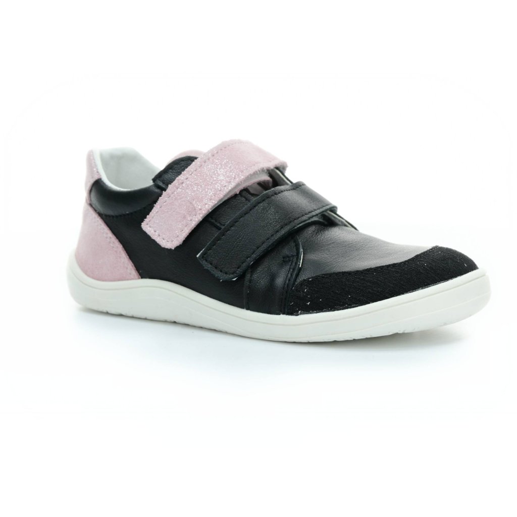 Baby Bare Febo Go Sparkle / Black Barfuß-Halbschuhe