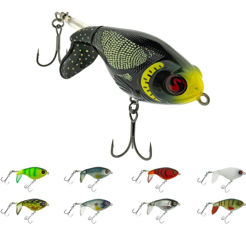 River2Sea Kunstköder River2Sea Whopper Plopper 60 Wobbler 7g, (1-St)