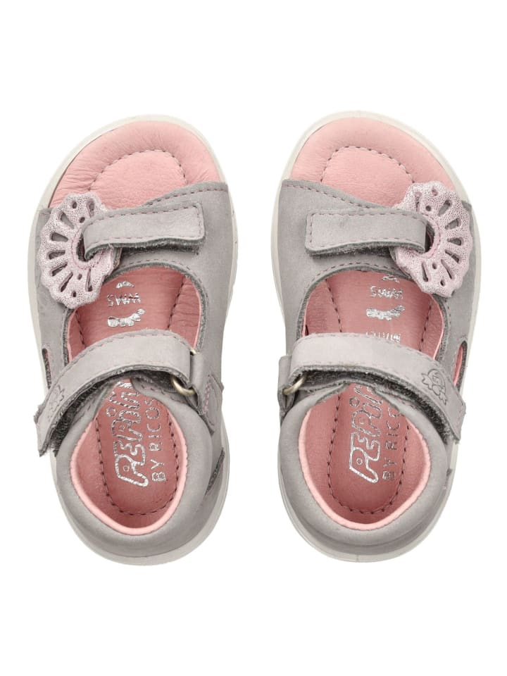 PEPINO Sandalen in Grau/Rosa günstig kaufen