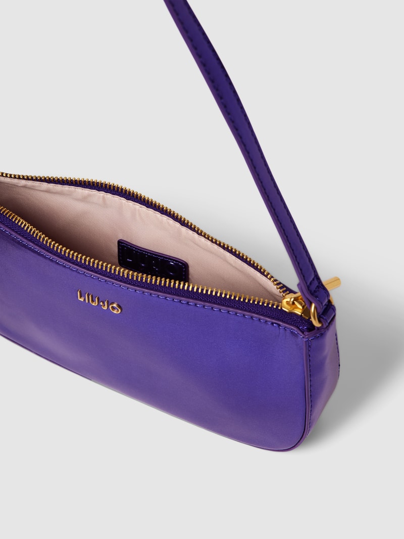 Saddle Bag mit Label-Detail in lila