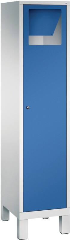 C P S 3000 Evolo Metall Schließfach 1 Türen Zylinderschloss 420 x 500 x 1.850 mm Lichtgrau 48070-210 S10005