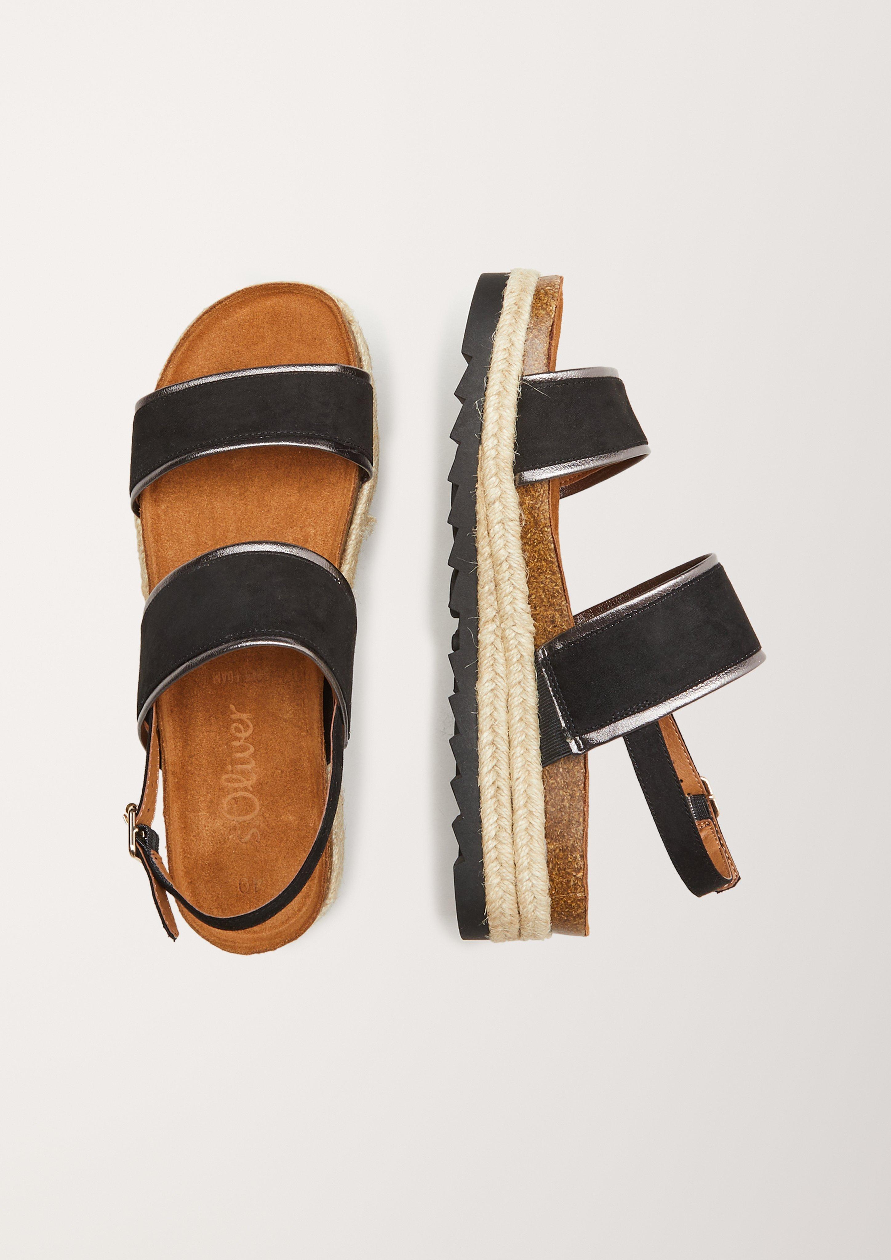 Sandalen mit Plateausohle  6005781-001