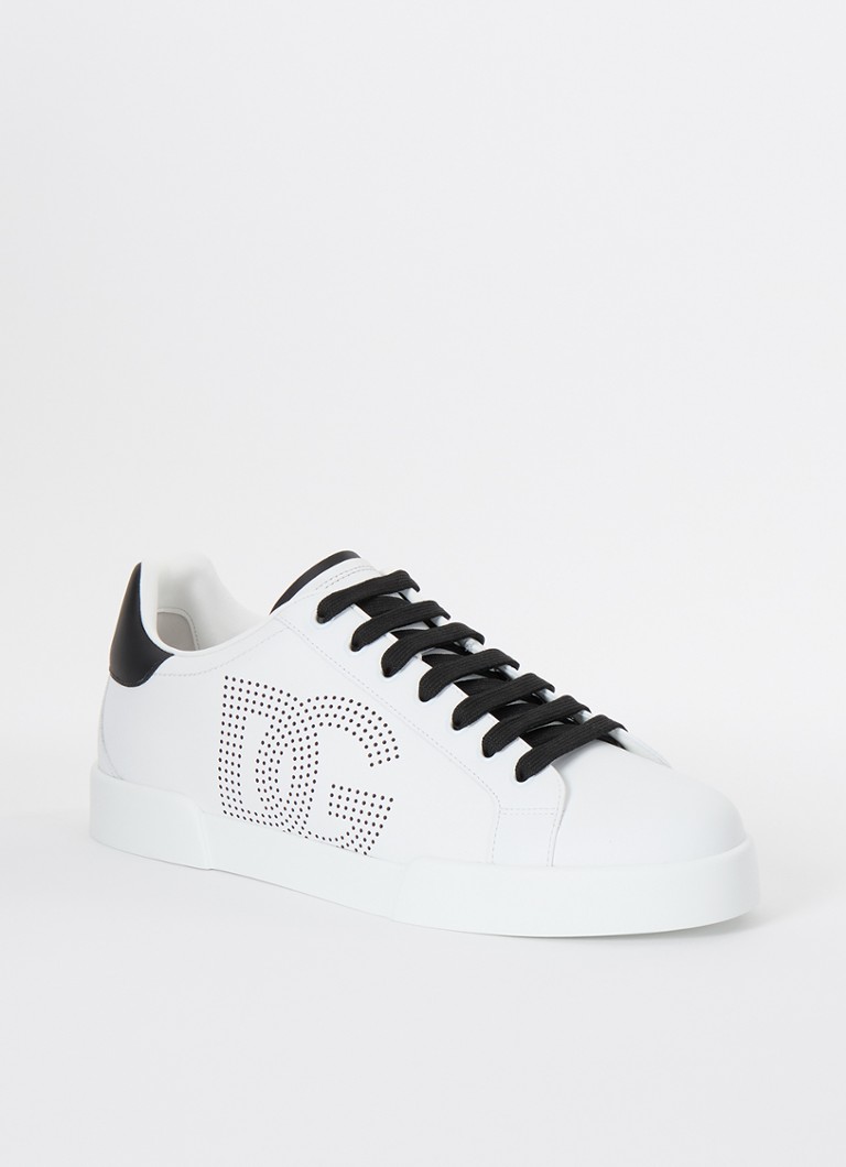 Sneakers Dolce & Gabbana Portofino in pelle di vitello con logo