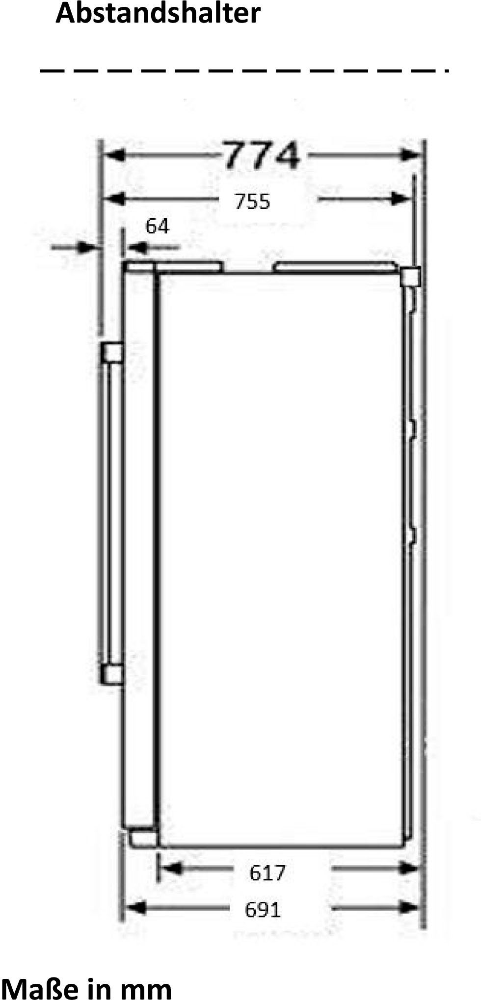 Hanseatic Side-by-Side HSBS17990DI, 176,5 cm hoch, 89,7 cm breit, NoFrost, Schnellkühlfunktion, Urlaubsschaltung, 4 Jahre Garantie