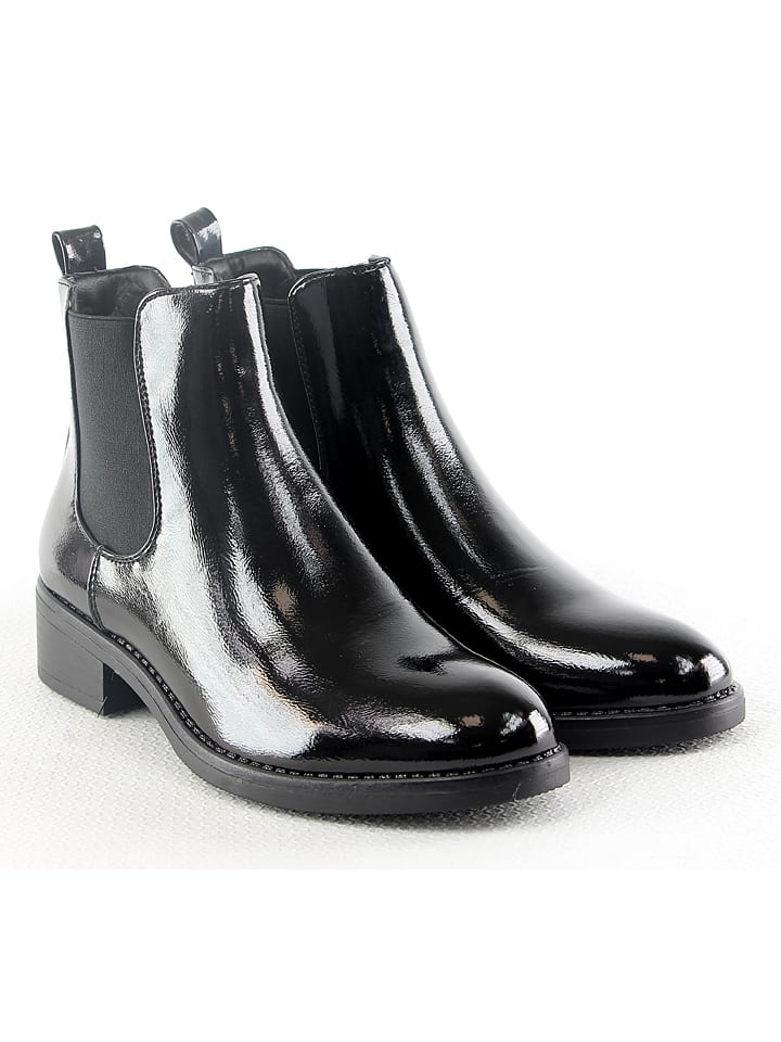 C'M Chelsea-Boots in Schwarz günstig kaufen