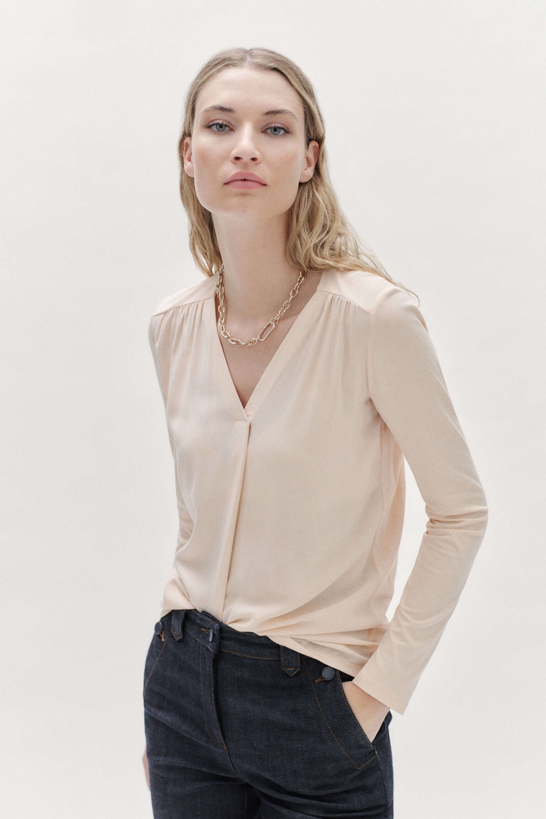 t-shirt wyatt rose pastel femme