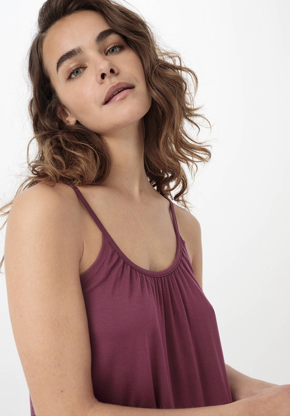 Jersey-Nachthemd aus Tencel™ Modal
