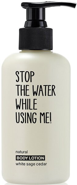 STOP THE WATER WHILE USING ME! White Sage Cedar Body Lotion Bodylotion