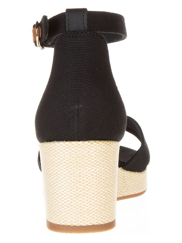 Tommy Hilfiger Shoes Keilsandaletten in Schwarz günstig kaufen