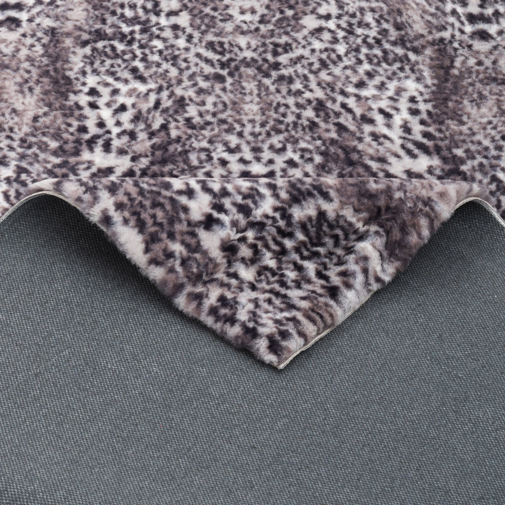 Fellteppich Luxus Super Soft Fellteppich Pearl Leopard, Pergamon, Rechteckig, Höhe: 19 mm