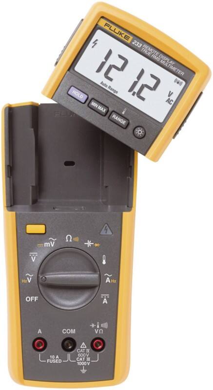 Fluke Tragbares Multimeter 3469334 Stromversorgung: Batterie Test Typ: Spannung, Strom, Widerstand, Frequenz, Kapazität, Temperatur