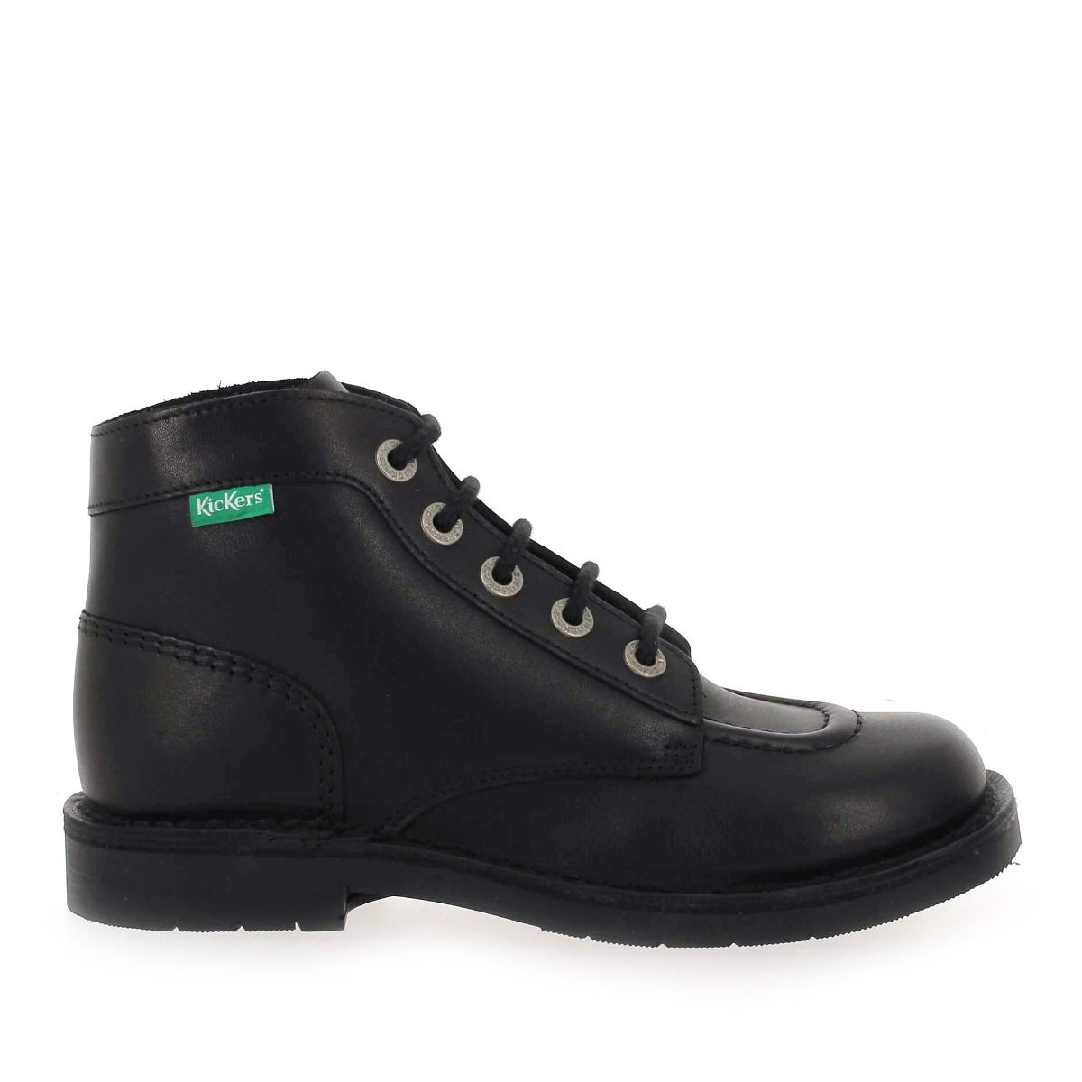 Kickers  KICK COLOR CUIR - Noir