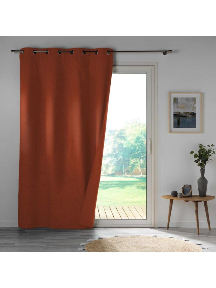 Douceur d’Intérieur Vorhang in orange günstig kaufen onesize