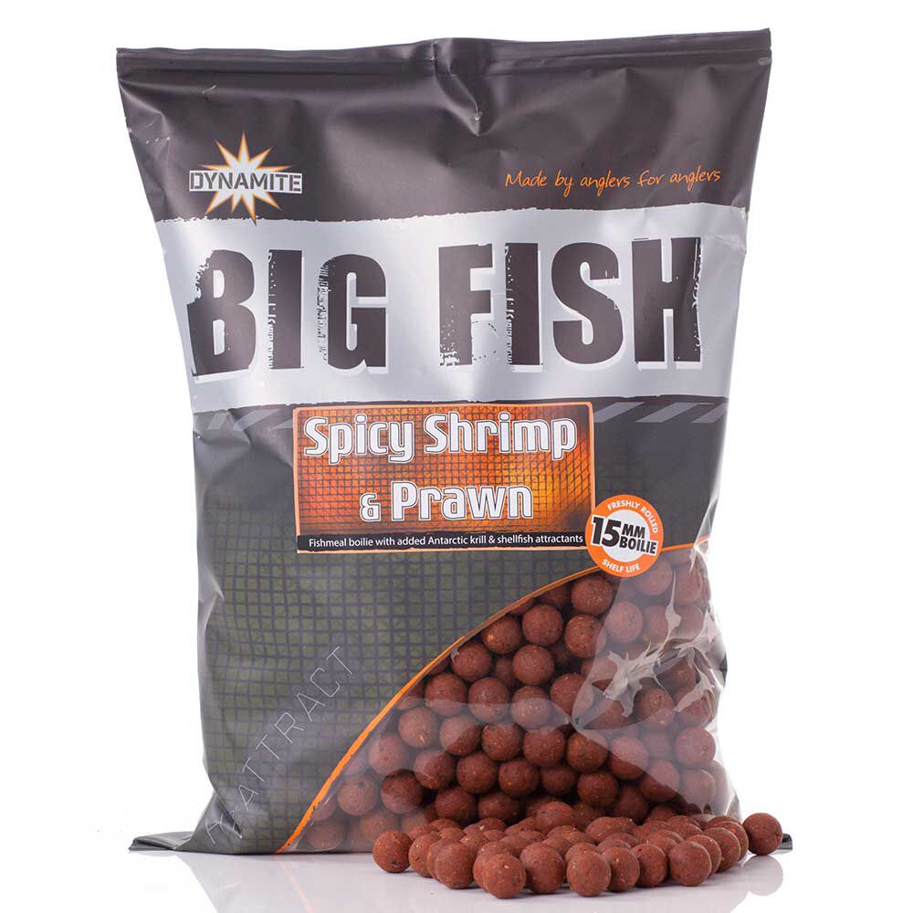 Boilies Dynamite masalas aštrioms krevetėms didelėms žuvims 1,8 kg