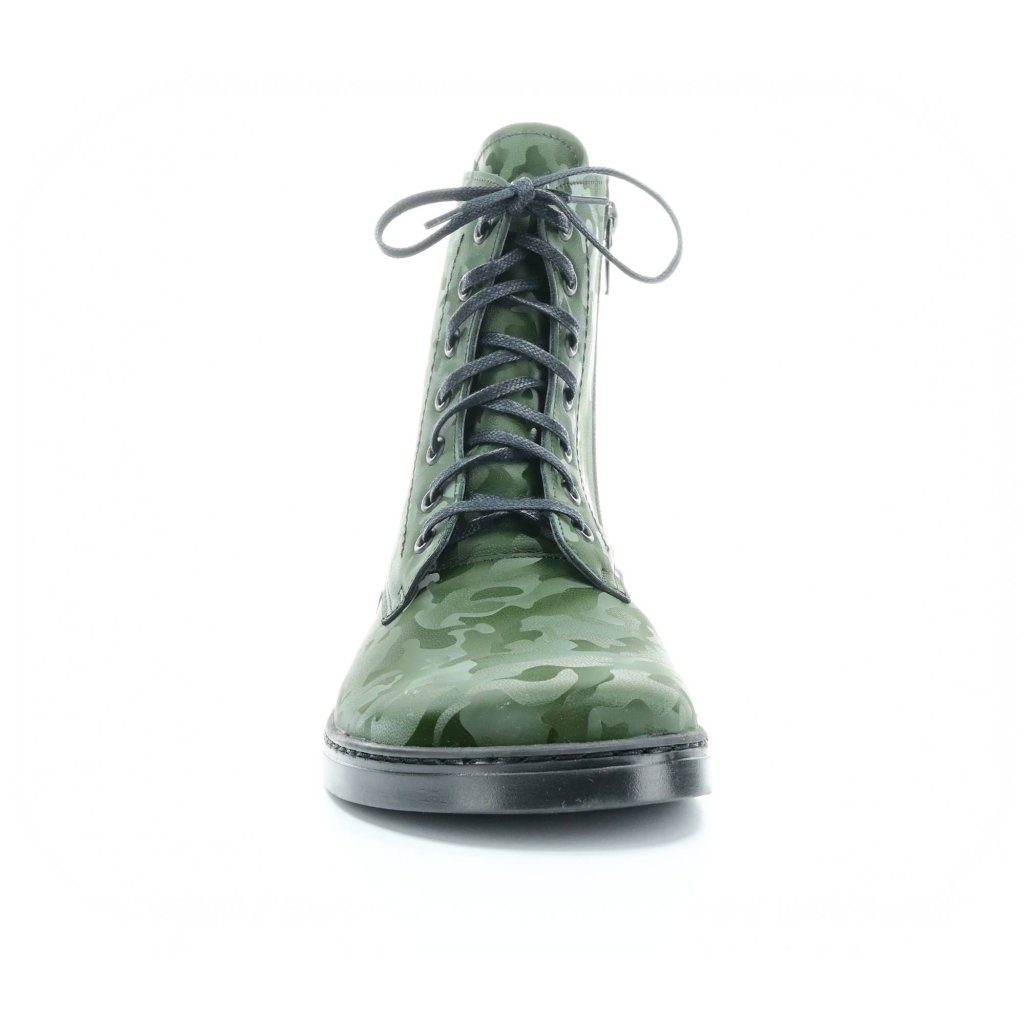 Peerko Go Camo grüne Barfuß-Stiefeletten