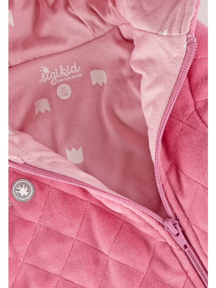 Sigikid Nickioverall wattiert Classic Baby in rosa günstig kaufen