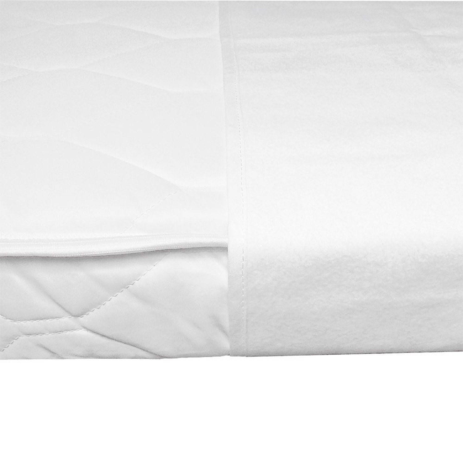 Matratzenschutzbezug Snibbs, Hygieneauflage wasserdicht 90x140 cm weiß