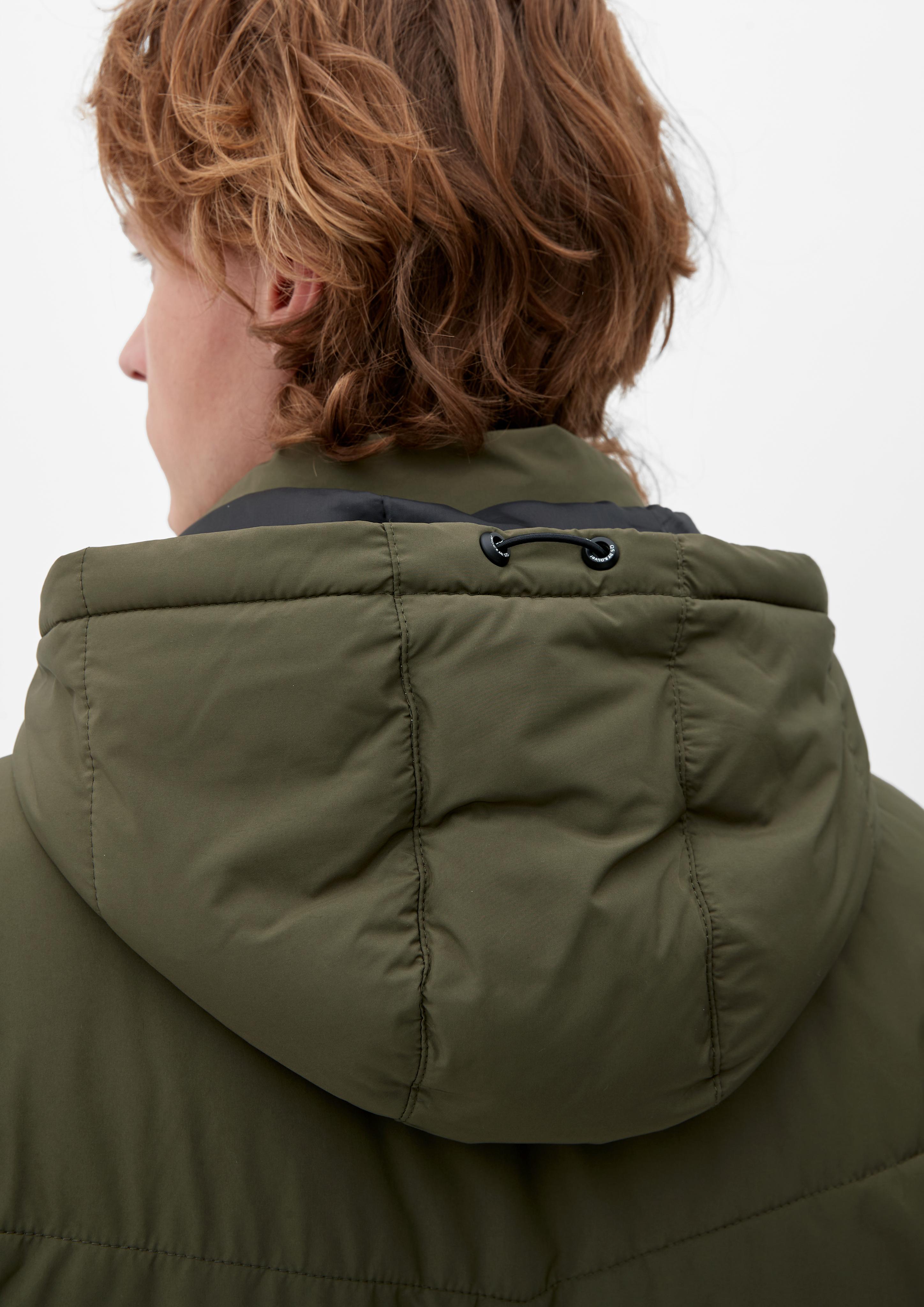 Steppjacke mit abnehmbarer Kapuze  2115923-7934
