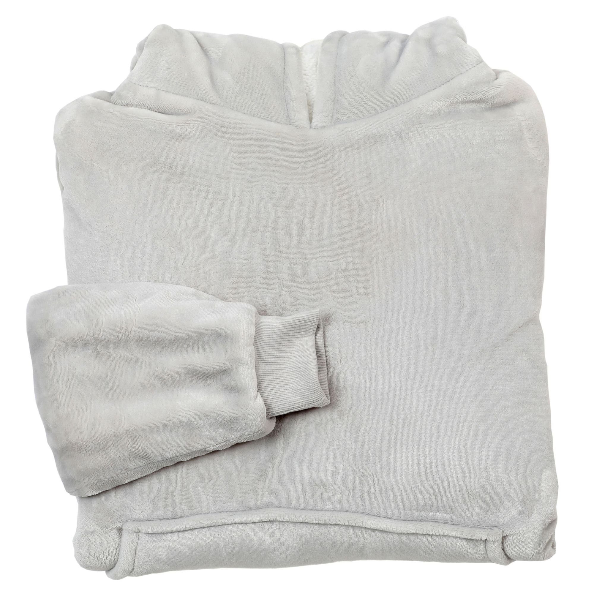Wohndecke Premium flauschige Decke mit Ärmeln, NorthHeat, beheizt und unbeheizt