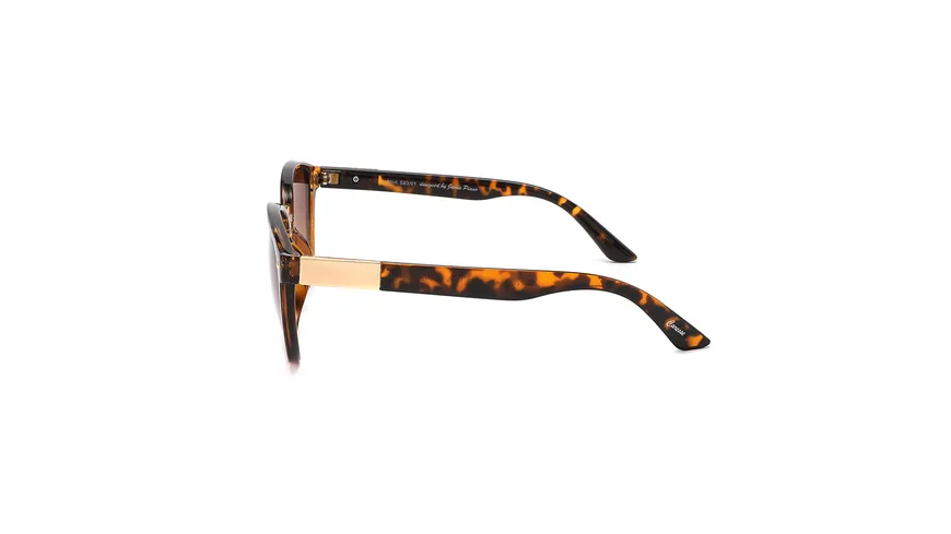Caresse Brillenmode Sonnenbrille Kunststoff demibraun