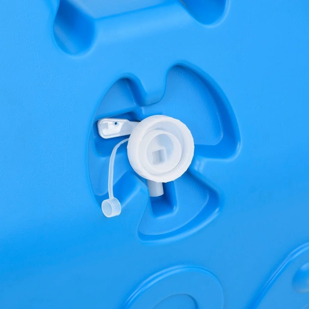 vidaXL Campingtoilette Camping-Wassertank mit Rollen 25 L Blau