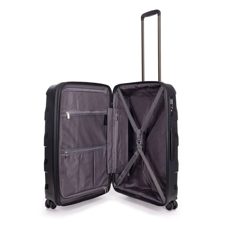 Stratic Straw + - Hartschalen Koffer M (65 cm) - Black