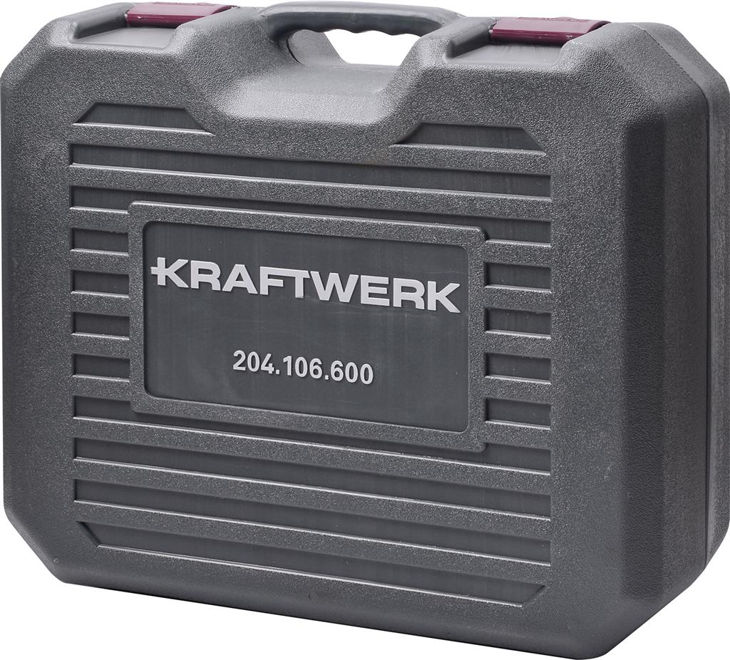 Kraftwerk 204.106.600 Gefüllter Werkzeugkoffer, 266-teilig