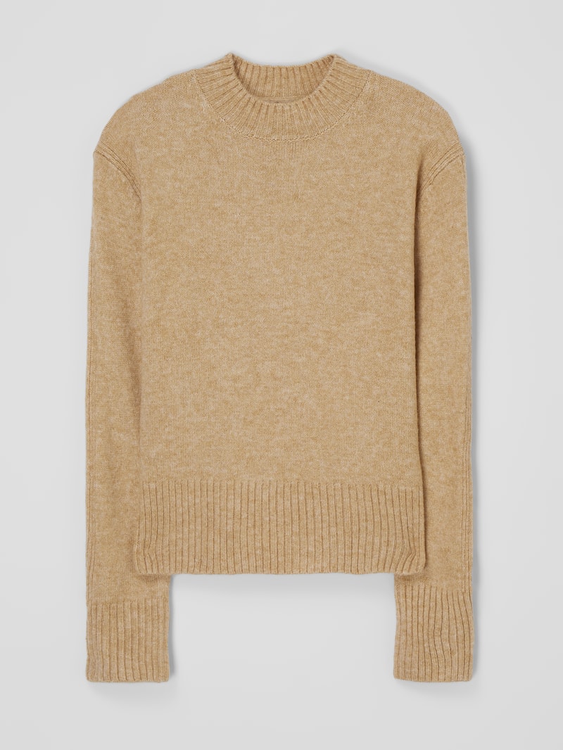 Pullover mit Stretch-Anteil Modell 'Xana' in camel