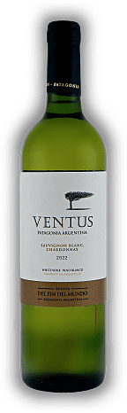 Bodega Del Fin Del Mundo, Ventus, Sauvignon Blanc, Chardonnay, White Blend, 2022, Patagonien  Bodega Del Fin Del Mundo, Ventus, Sauvignon Blanc, Chardonnay, White Blend, 2022, Patagonien   Jahrgang 2022 - 0,75	 Liter - Vol 13,5%