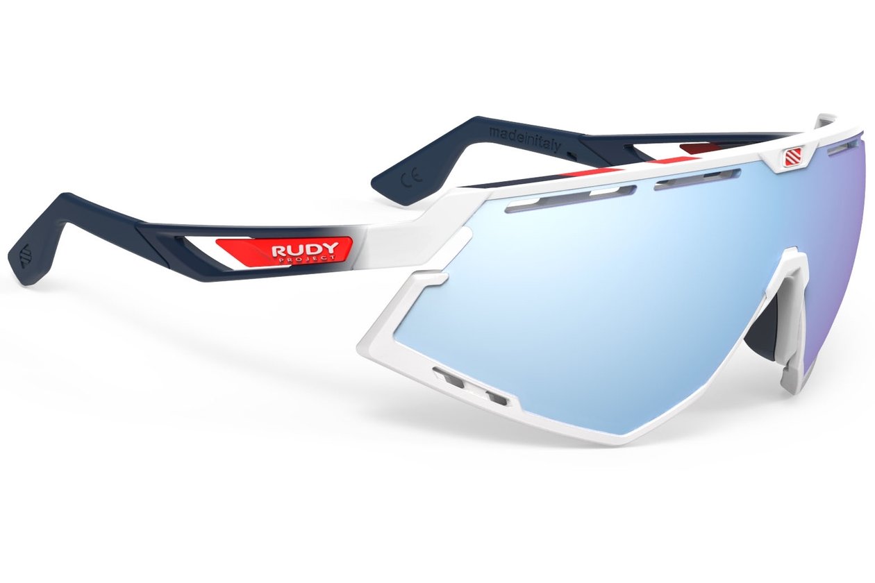 Rudy Project Defender Whiteglos/Fadeblue Bluered/White - Ml Ice