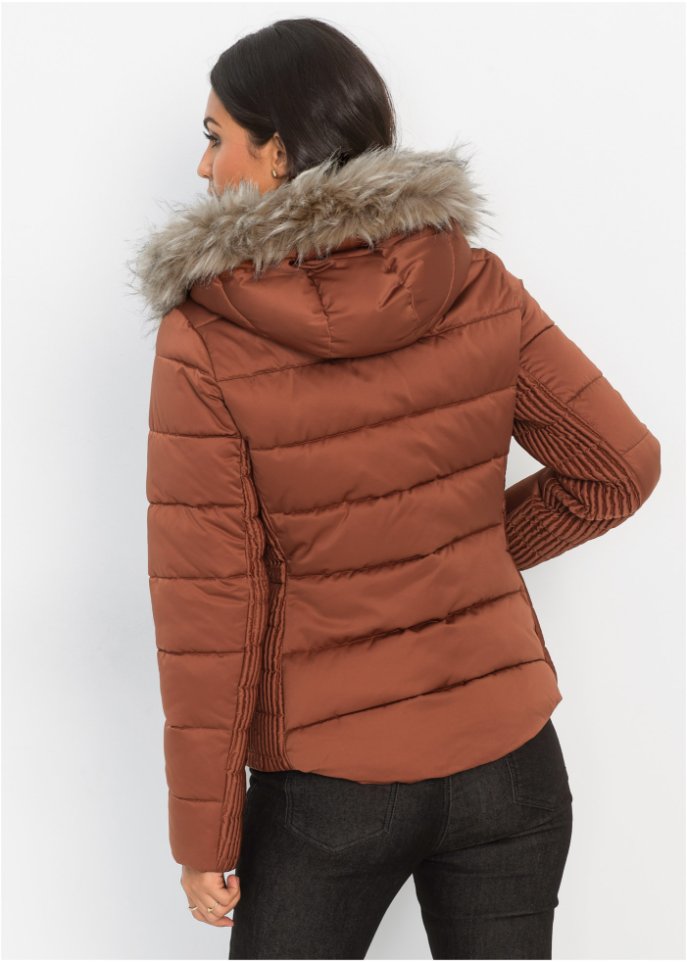 Leichte Steppjacke aus recycelt Polyester