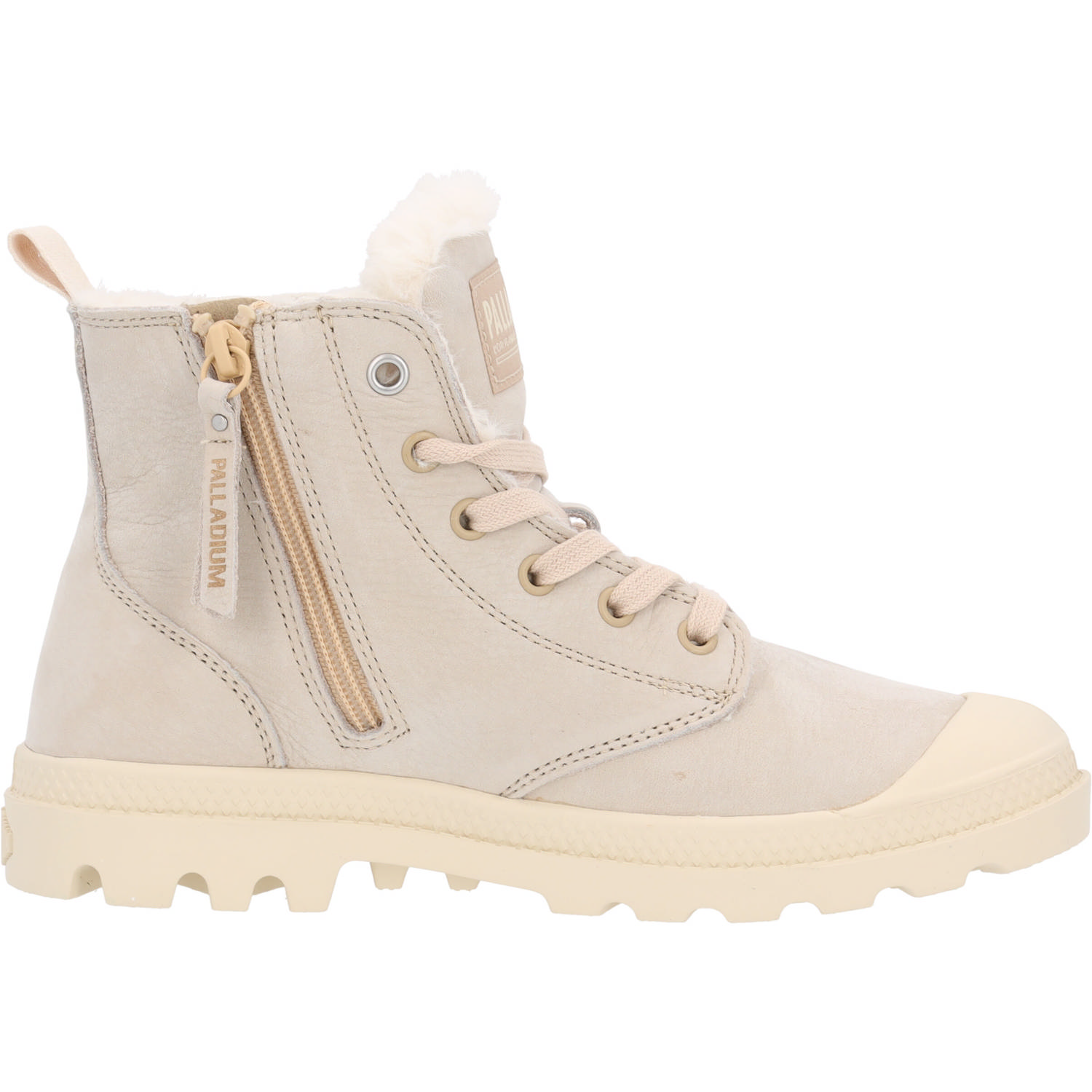Palladium 95982, Schnürstiefeletten, Damen, Beige