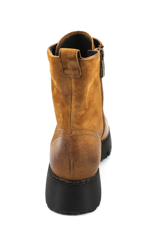 PAUL GREEN Schnür-Stiefeletten braun