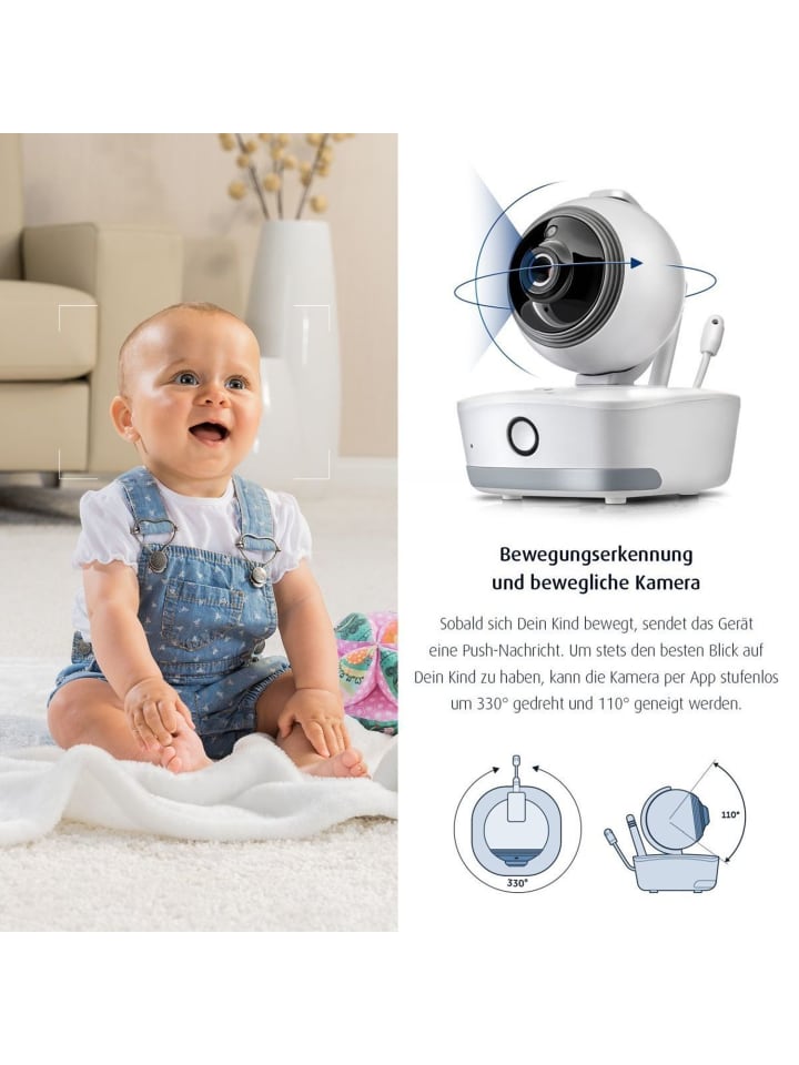 Reer IP BabyCam Move Smart-Babyphone in Weiß ab 0 Monate günstig kaufen onesize