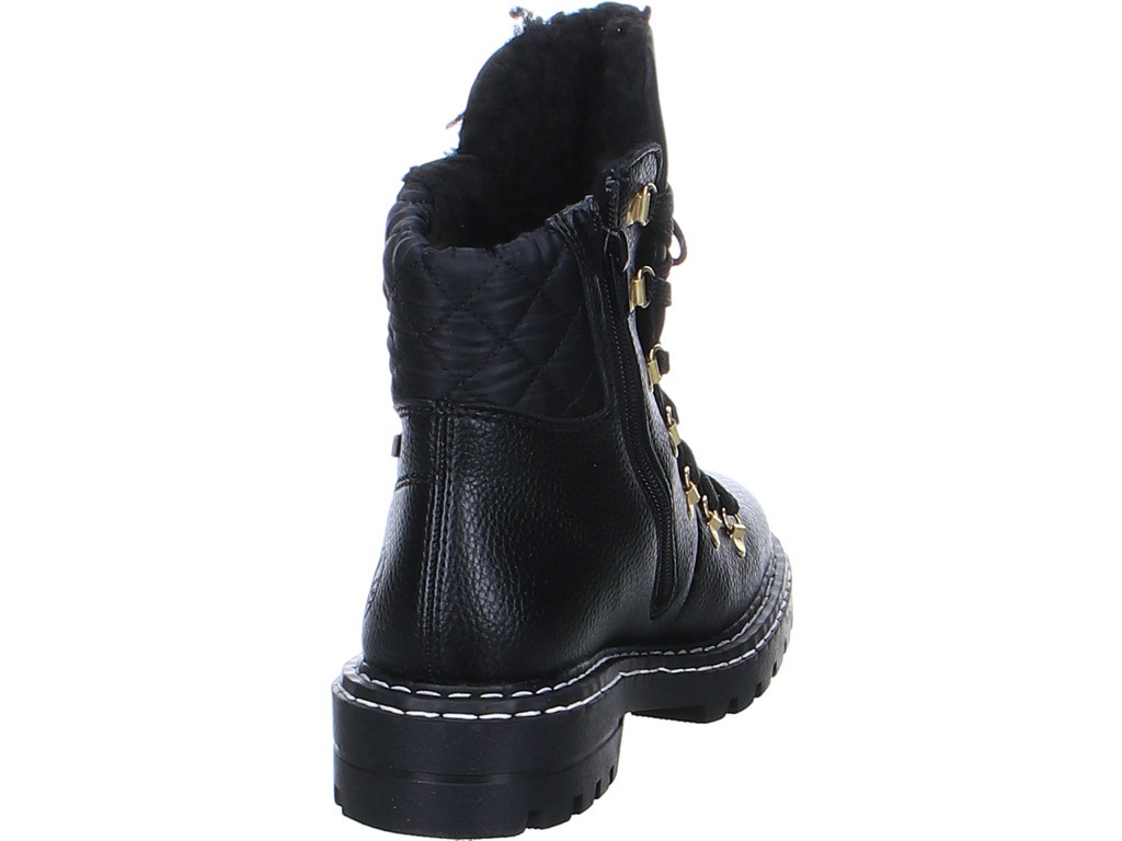 RIEKER Schnür-Stiefeletten schwarz