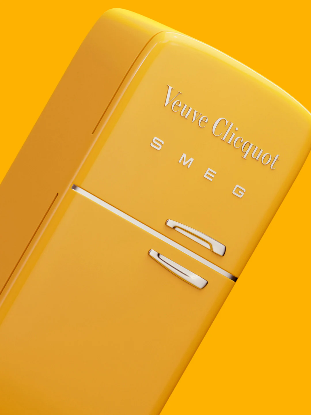 Veuve Clicquot Yellow Label Brut Fridge x SMEG