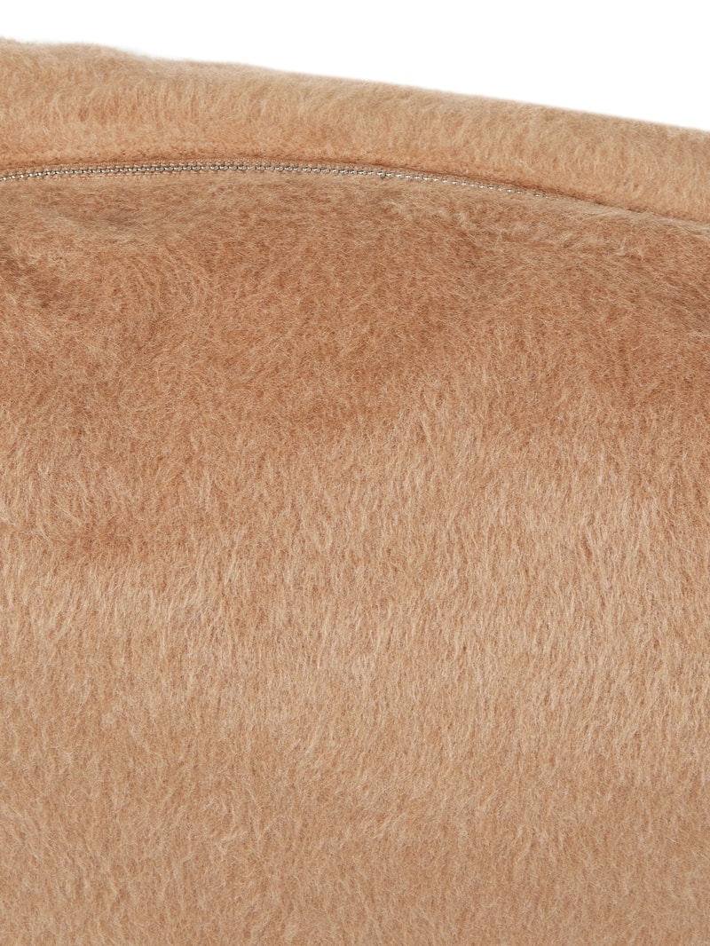 Shopper aus Kunstfell Modell 'Irina' in cognac