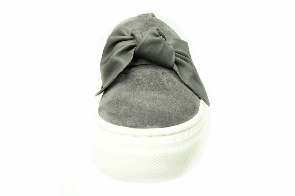 PAUL GREEN Klassische Slipper grau