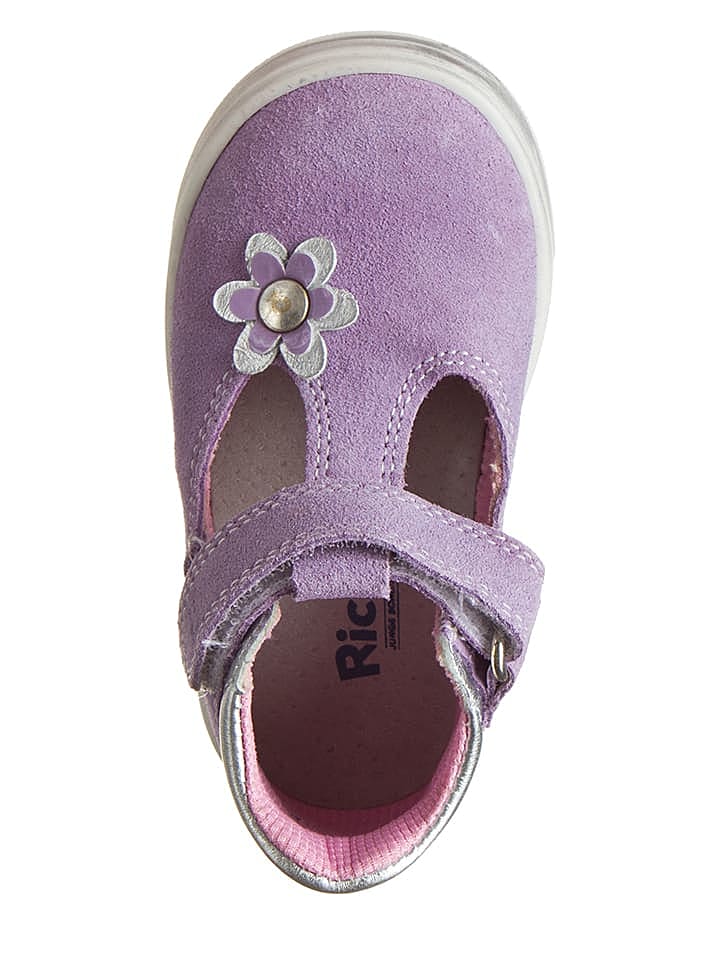 Richter Shoes Leder-Halbsandalen in Flieder günstig kaufen 26