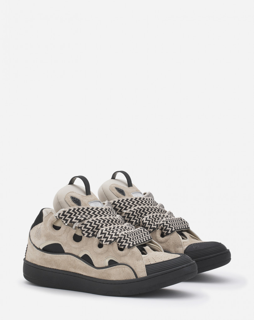 SNEAKERS CURB EN CUIR