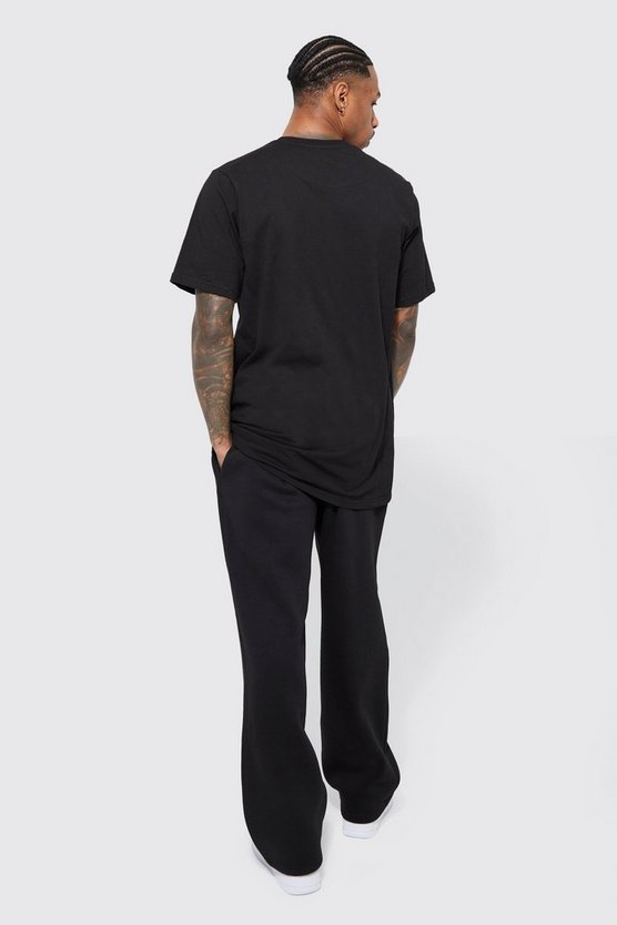 Longline Crewneck T-Shirt