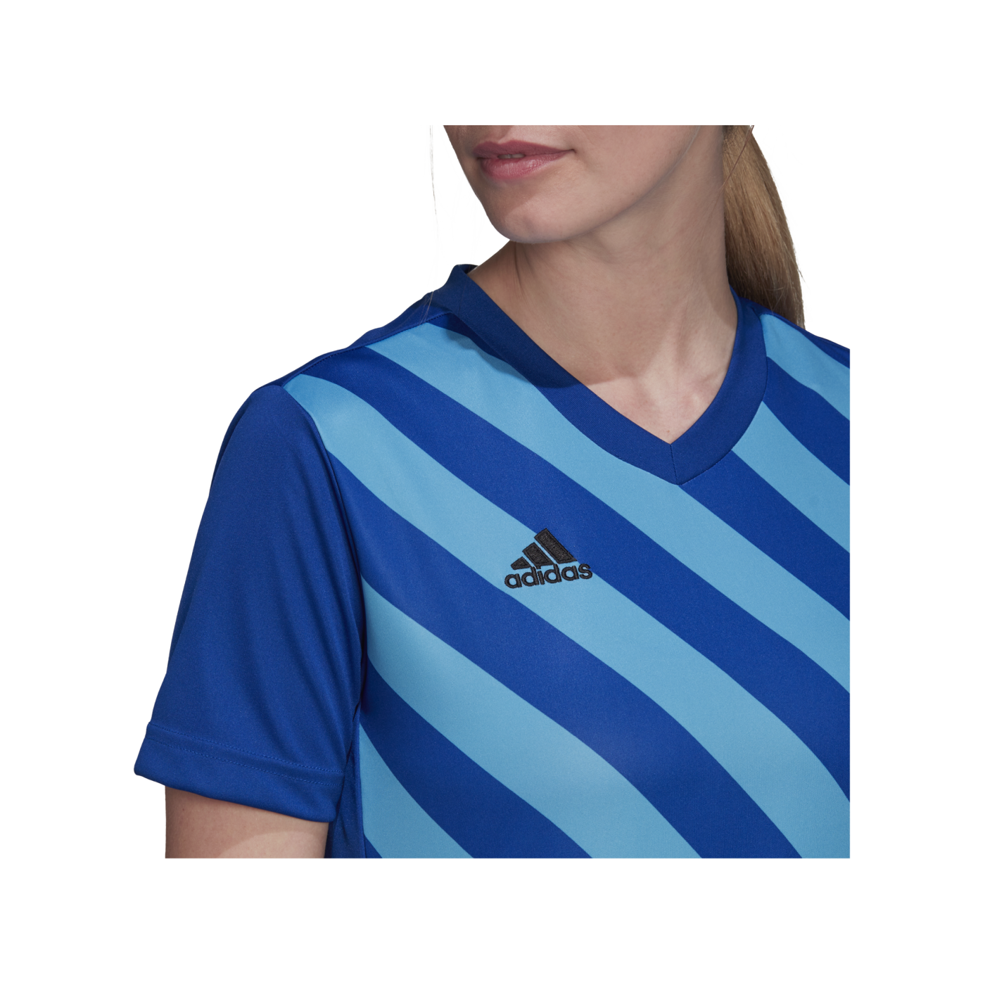 adidas Entrada 22 GFX Trikot Damen Blau