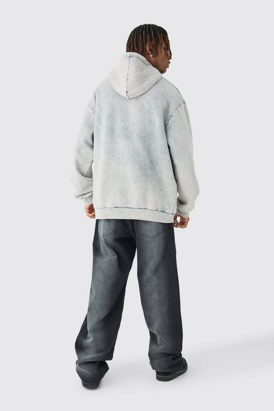 Tall Oversize Hoodie mit Print
