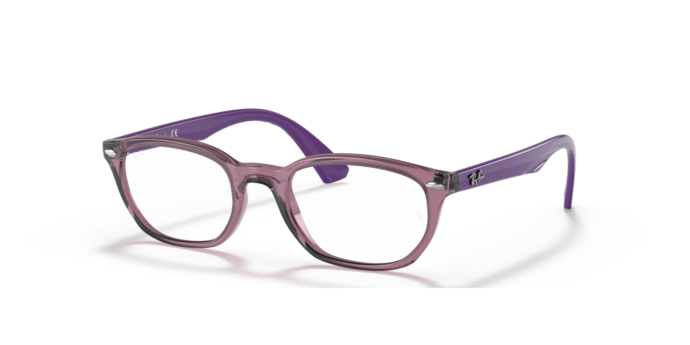 RB1599 OPTICS KIDS - Fuchsia Transparent Lucios